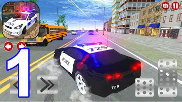 Real Police Car Driving 2023 - Gameplay Walkthrough Part 1 Police Parking Mode & Missions