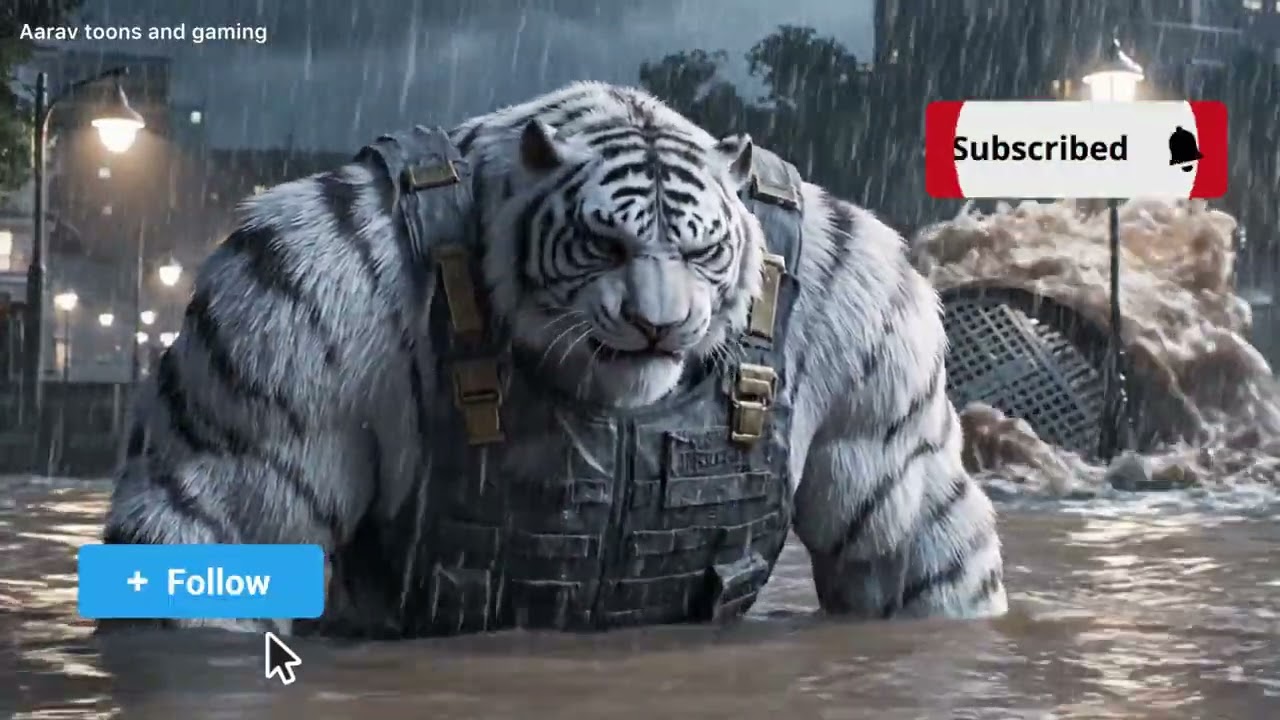 Tiger Saves His Baby with Help of God Snake from Crocodile 🐯🐍🐊