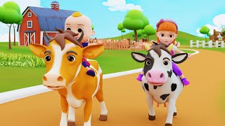 Chú Bò Vàng 🐂 🐄 Nhạc Thiếu Nhi Con Bò Con 🐮 Hoạt Hình Bò Vàng, Bò Sữa screenshot 2