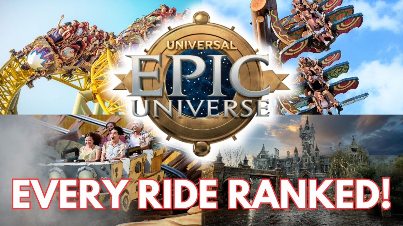 Top 11 Rides At Universal Epic Universe! (Ranked Worst to BEST)