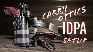 Idpa Carry Optics Setup - My Whole Rig Including My Masterpiece Arms Ds9 With Ports