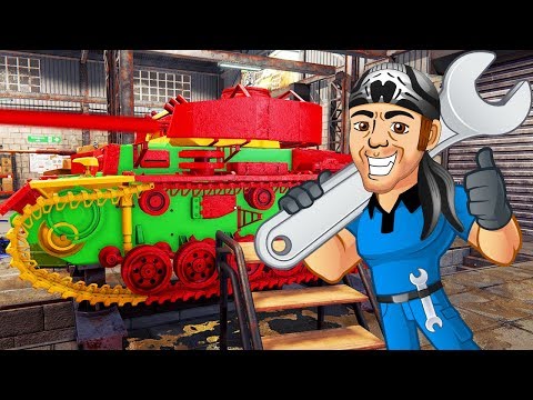 БОЛЬШЕ ЧЕМ ПРОСТО ТАНКИСТ ► Tank Mechanic Simulator