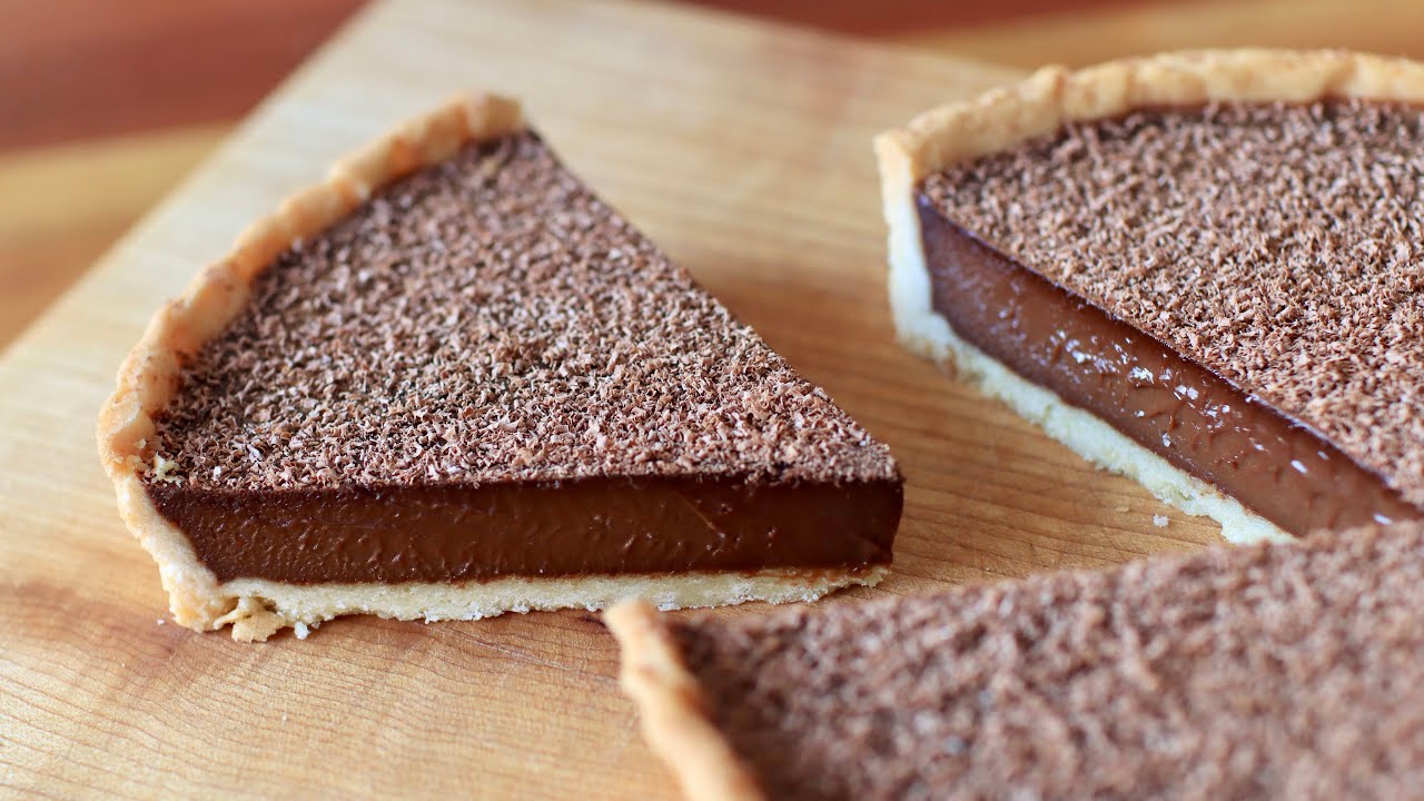 How to Get That Silky Smooth Chocolate Tart Texture