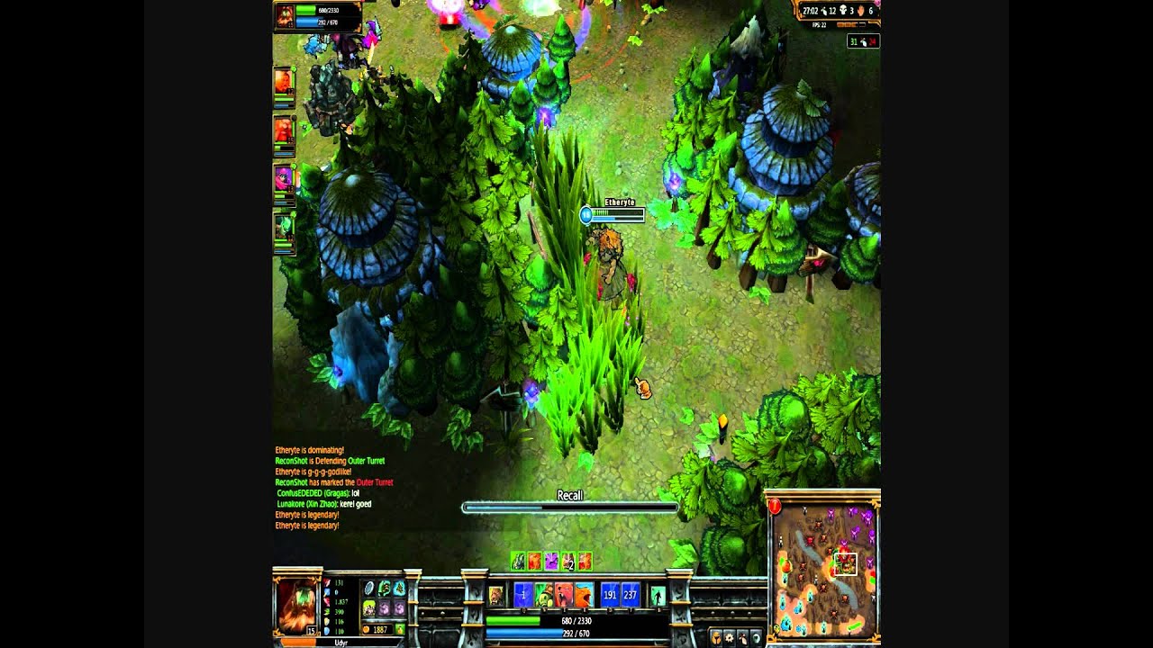 League of Legends: Udyr/Xin Zhao Kill Montage [1080p HD]