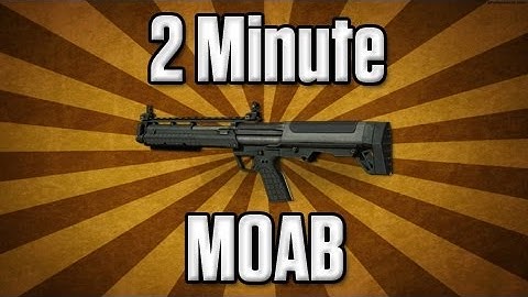 MW3: 2 Minute KSG MOAB