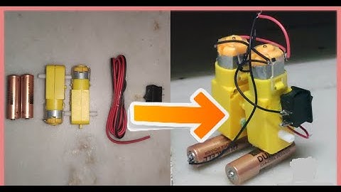 How to Make a Walking Robot with DC Motor DIY