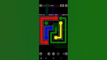 How To Solve Flow Free 6x6 Mania Level 35 Board Walk Through Solution Walkthrough