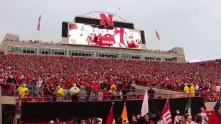 2016 Husker Tunnel Walk vs Fresno State