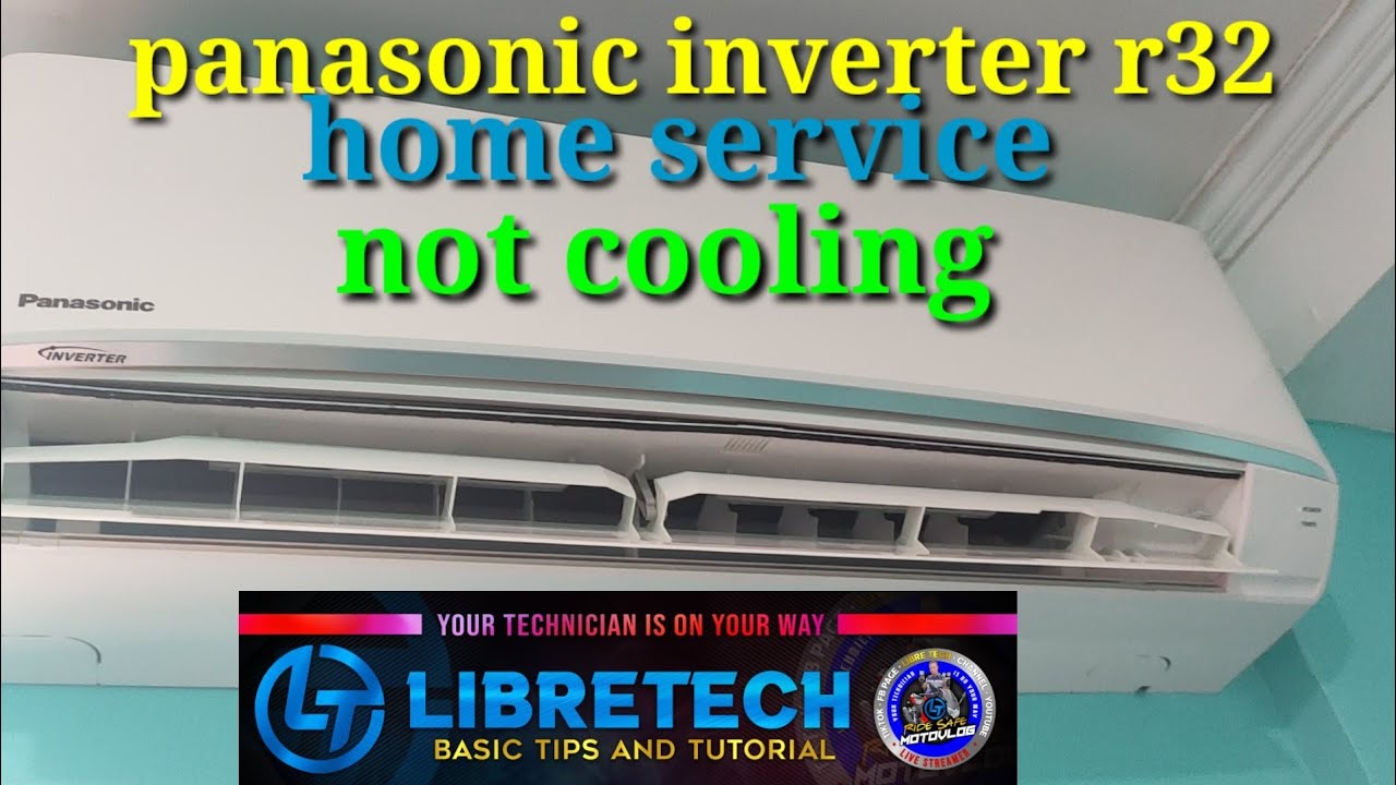panasonic split ac not cooling
