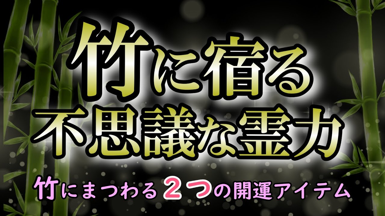 竹にまつわる霊的な意味|身近に置くことでたくさんのメリットがある!