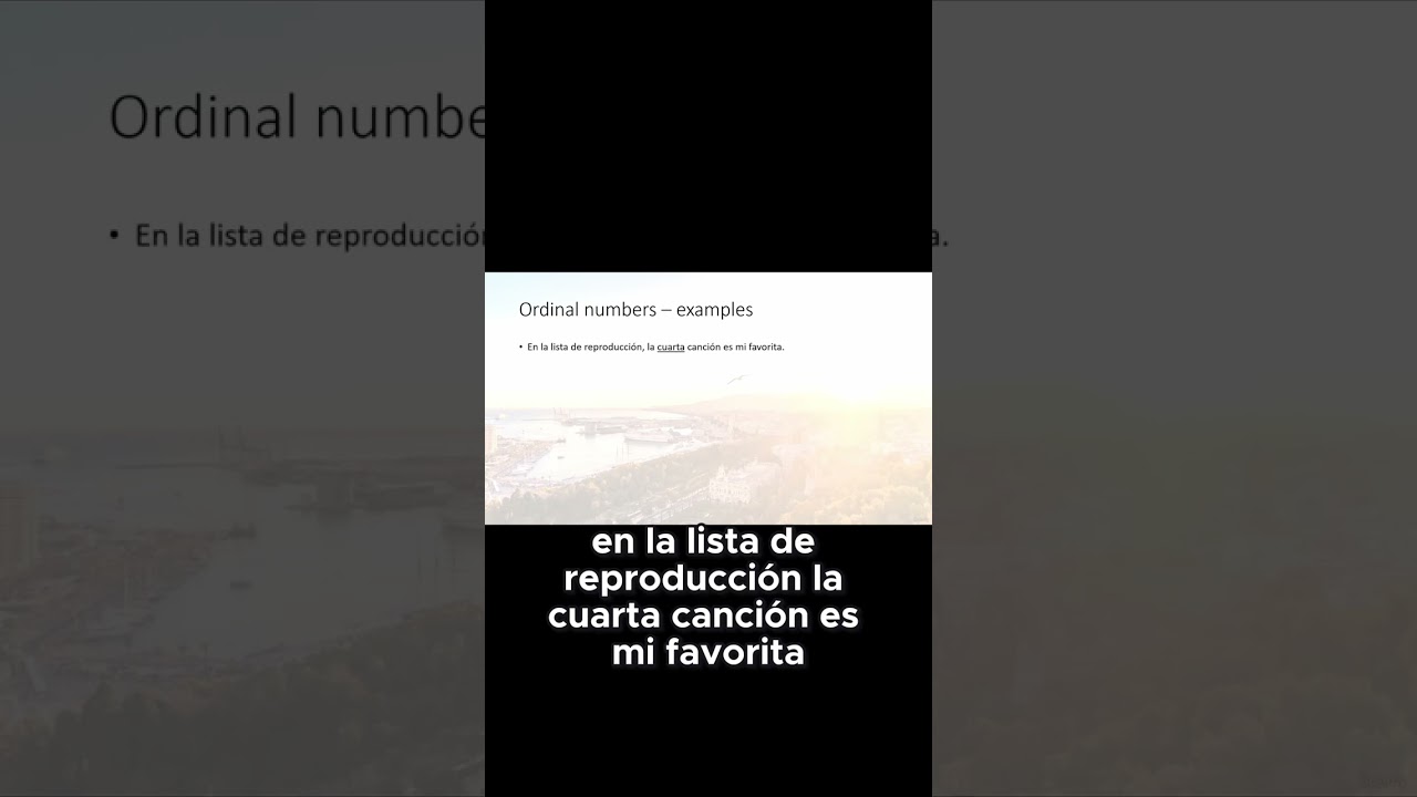 Real Life Spanish Examples Using Ordinal Numbers You Must Know!