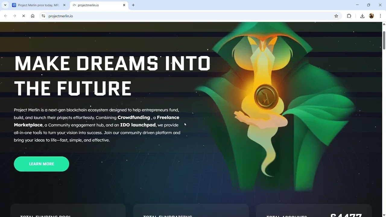 What is Project Merlin ($MRLN) Token Coin | Review About $MRLN Token -  YouTube