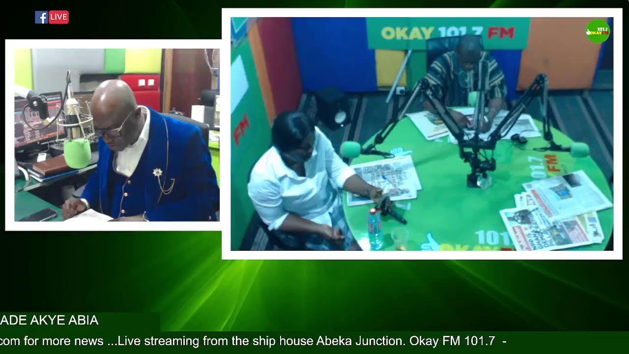 Ade Akye Abia With Kwame Nkrumah Tikese  On Okay 101.7 Fm (04/03/2026)