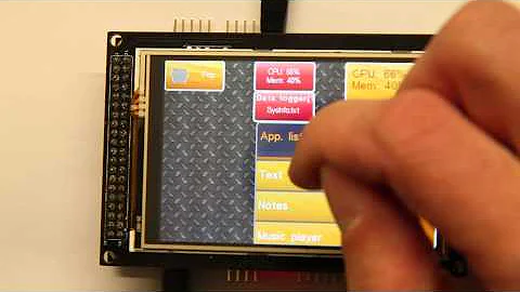 LVGL - Embedded GUI Library with PIC32