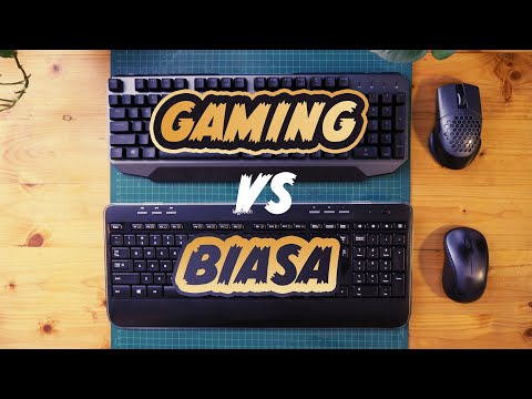 Keyboard/Mouse Gaming vs Biasa | Machenike K7 & M8