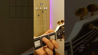 E7 Guitar Chord – Easy Beginner Tutorial #guitar #guitarchords #beginnerguitar #shorts
