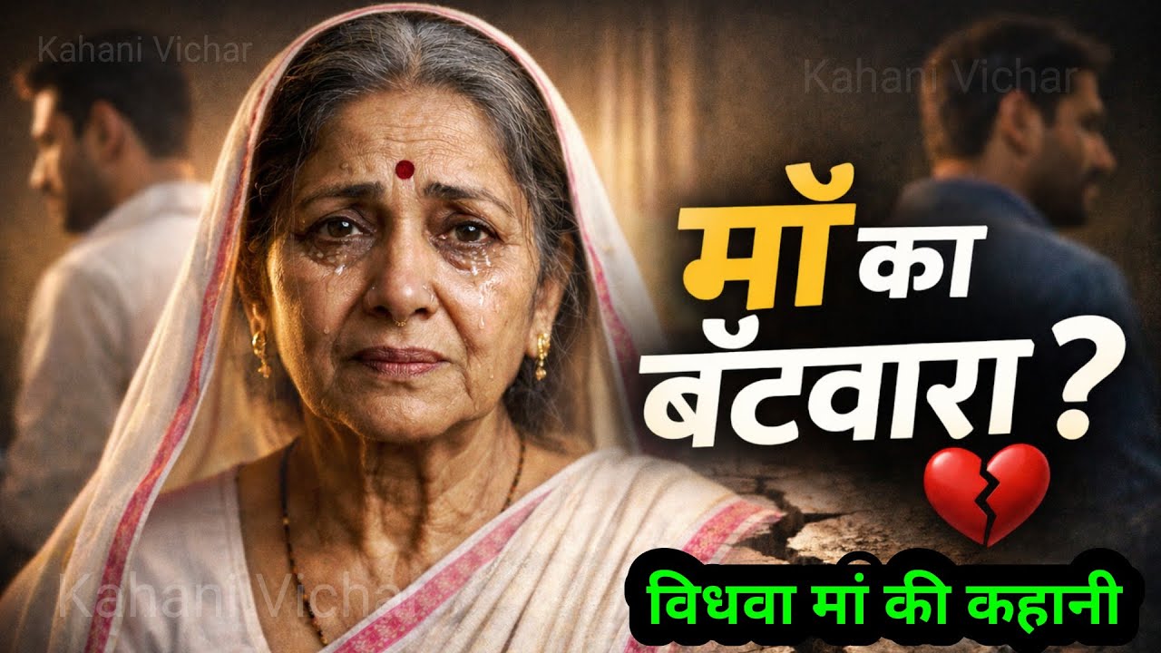 माँ का बँटवारा।विधवा मां की कहानी।Dharmik kahani_kahani vichar#motivationl story#moral hindistory