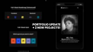 My Portfolio Update + 2 New Projects