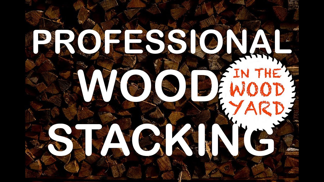 #105 - Stacking firewood with the ‘professionals’ - YouTube