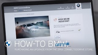 Purchase new features and functions from the BMW ConnectedDrive Store – BMW How-To screenshot 4