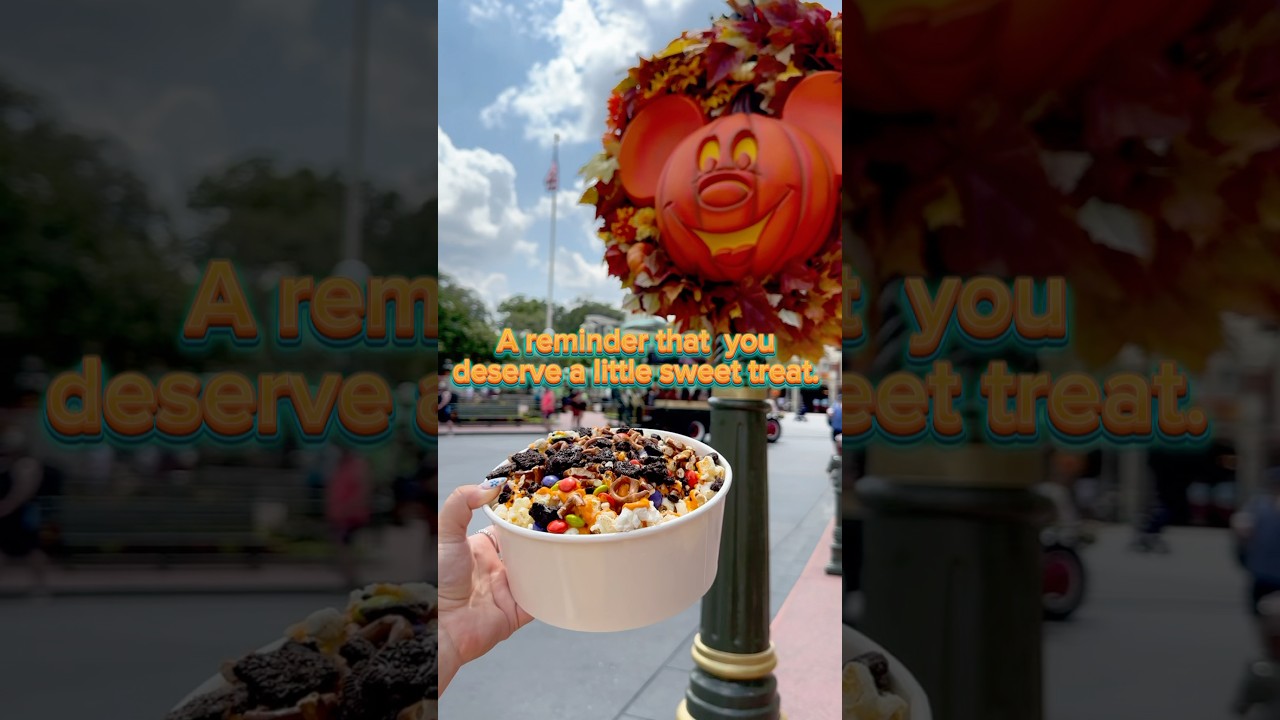 The Halloween Treat Mix is available at the Magic Kingdom! 