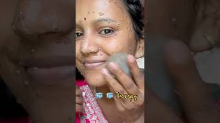 Chia seeds 🧊 therapy #makeup #ugc #facemask #hack #selfcareroutine #skincarehacks