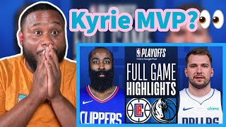 #4 CLIPPERS at #5 MAVERICKS | FULL GAME 3 HIGHLIGHTS | April 26, 2024 Reaction