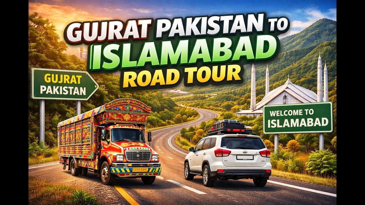 Gujrat to Pakistan road tour