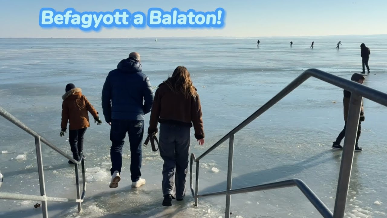 Befagyott a Balaton!