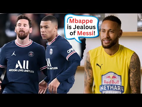 Neymar Exposed Mbappe's Jealousy Over Messi at PSG 🔥⚽