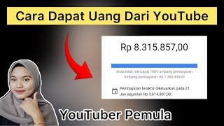 Cara Menghasilkan Uang Dari YouTube Terbaru 2026 ➡️ YouTube Pemula