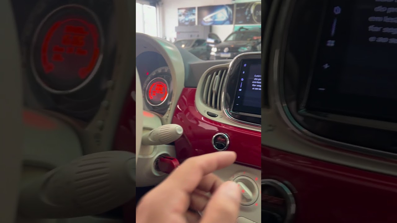 Fiat500 2018 #fiat500 #ios #carplaywireless #carplaysemfio #androidautowireless #androidauto