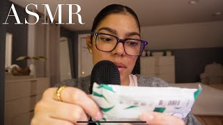 ASMR triggers (making sounds out of items gifted from my mom) 