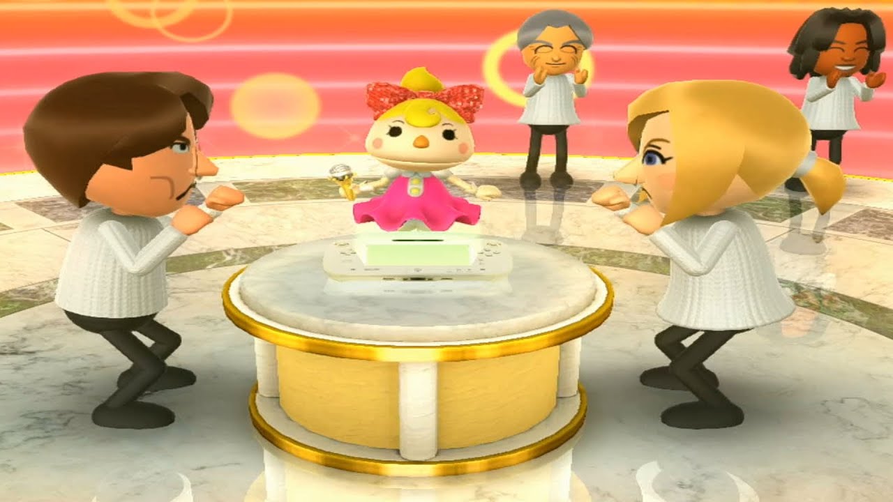 Wii Party U Along With The Full Movie Characters In Minigames