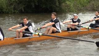 Trinity Hall M3, May Bumps 2012 slow motion [oarstack]