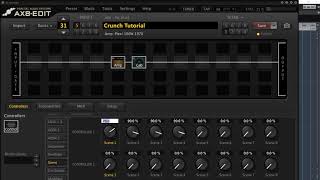 Famous AX8 Tips - Assigning input drive and master volume to scenes. Profile