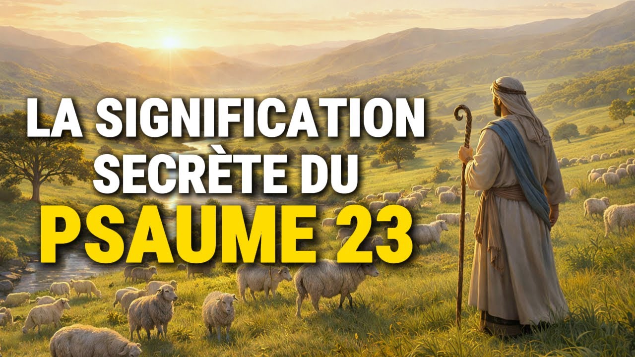 Le secret caché du Psaume 23 qui peut changer ta vie pour toujours