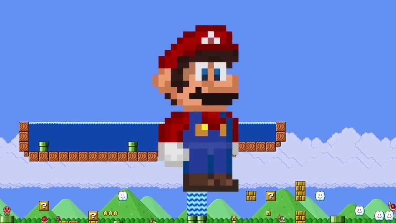 Creating Modern 8-Bit Mario SMW - SpeedPixelPaint #2 - YouTube.