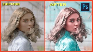 [ Photoshop Tutorial ] Natural Blue Light Color Effect - Photo Edit screenshot 5