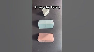 How to make a Triangular Prism? | DIY Triangular Prism #diy #art #origami #papercraft #craft #3d