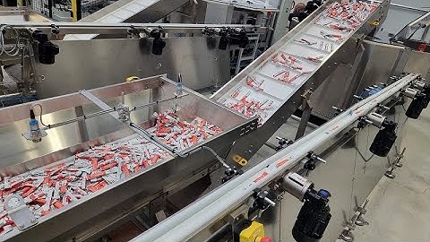 High Speed Feeding for Confectionery Bars Packaging - VariFeed™ - RNA Automation Ltd