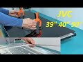 Jvc tv repair  no image  no backlight  just sound