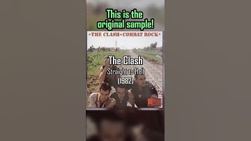 Thumbnail of Paper Planes by M.I.A. uses a sample of 'The Clash - Straight to Hell' from 1982 😮 #sample