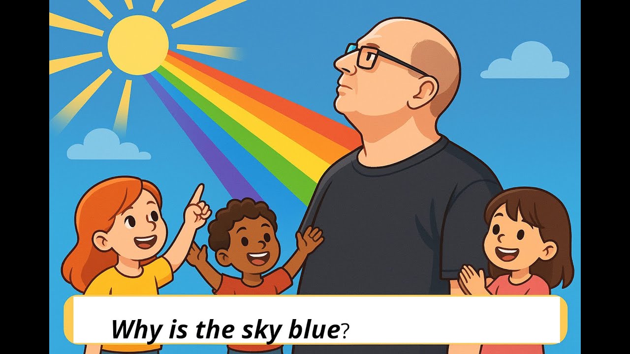 Why Do We See a Blue Sky? 🌈 Kid-Friendly Explanation