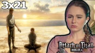 Everything Makes Sense Now... NON-ANIME FAN Reacts to ATTACK ON TITAN S3 Episode 21 | ANIME REACTION