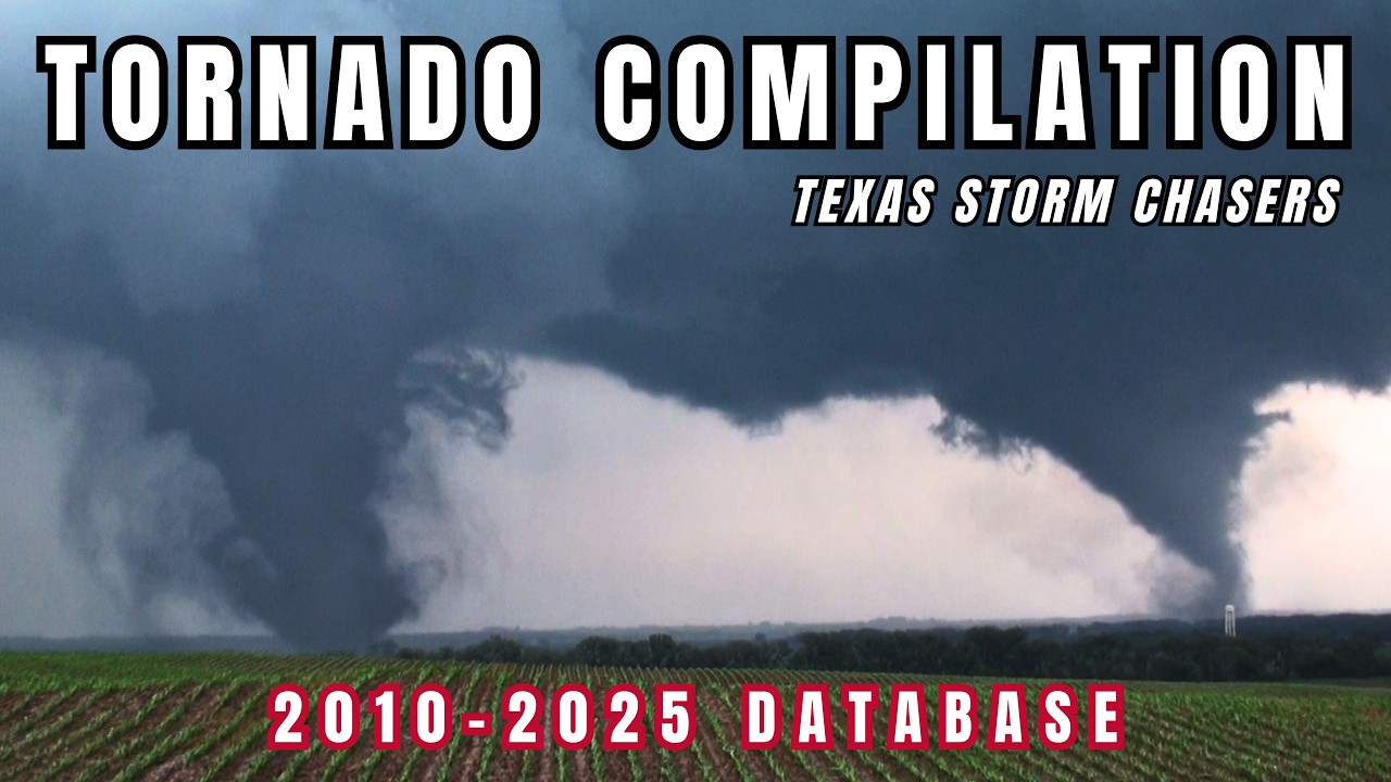 OVER TEN HOURS LONG! Raw Tornado Video Database from Team TSC (2010-2025)