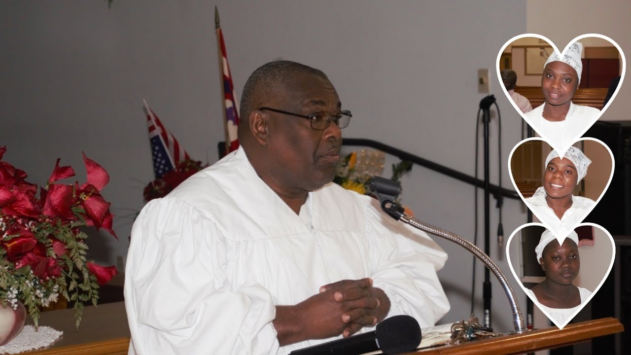 Bishop Luc Wilfrid Loriston Nouvo Baptême Of Church Of God Of Prophecy Of Delray beach fl 11-17-18