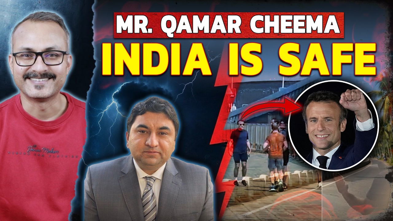 Mr. Cheema Shocked to see Macron Jogging in Mumbai |मुंबई में मैक्रां को जॉगिंग करते देखा चीमा शॉक्ड