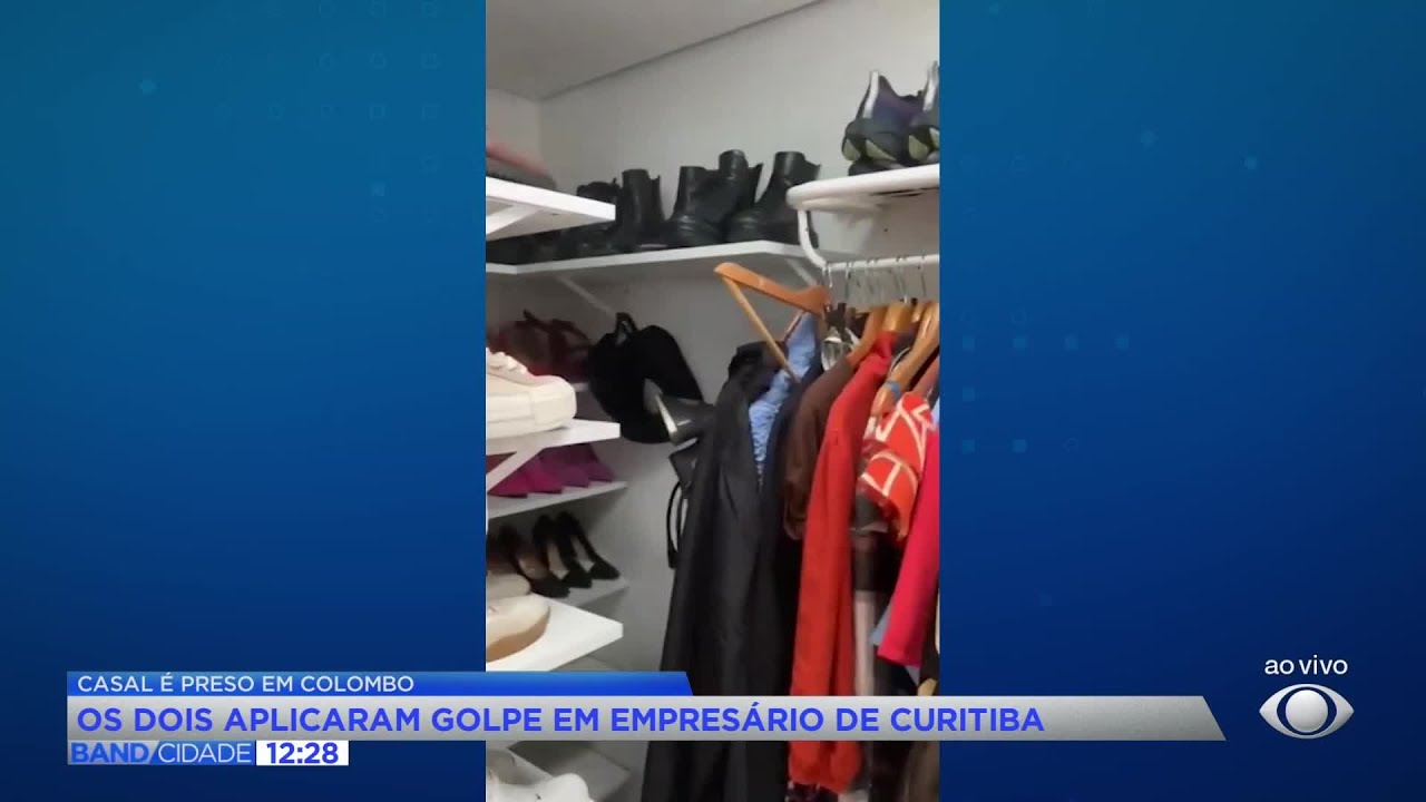 Casal é preso em Colombo por aplicar golpe em empresário