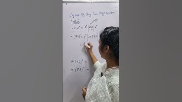 Square Of Any Two Digit Number Case -2 (Vedic Math) @Mannsemath#mannsemath#vedic#shorts#square